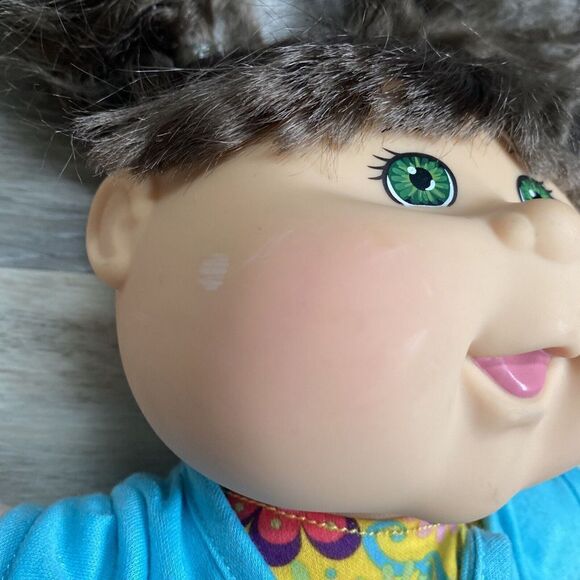 Cabbage Patch Kids Twinkle Toes Brunette/Green Eye 2014 NO SHOES - Picture 4 of 9